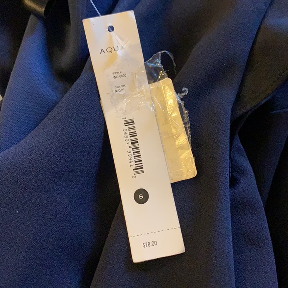 Aqua Navy Romper - Picture 6 of 14